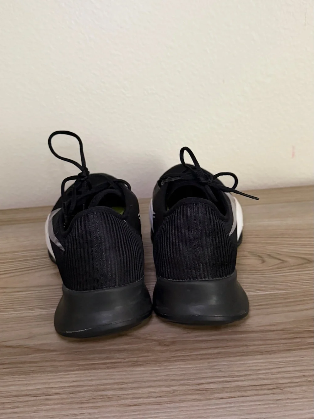 Nike Black and White Athletic Shoes